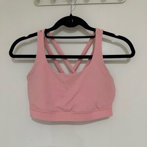 lululemon athletica Pink Strappy Sports Bra